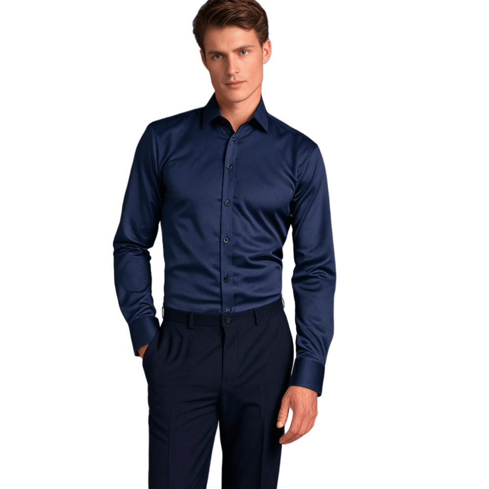 Teddy – Elegant Slim Fit Stretch Shirt