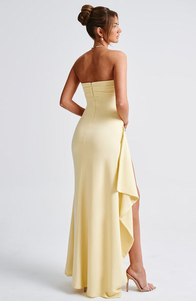 Marlowe & Co | Zafira Maxi Dress - Lemon