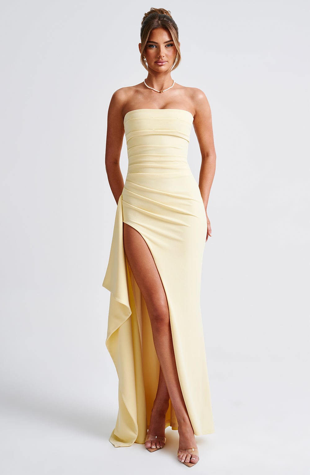 Marlowe & Co | Zafira Maxi Dress - Lemon
