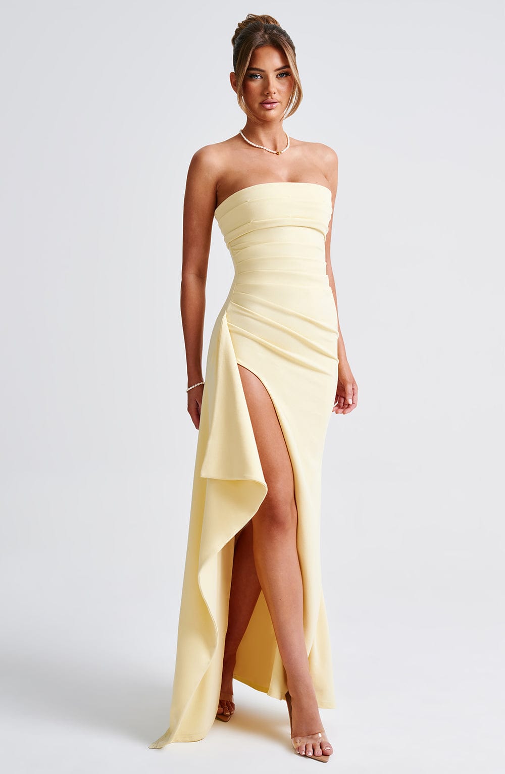 Marlowe & Co | Zafira Maxi Dress - Lemon
